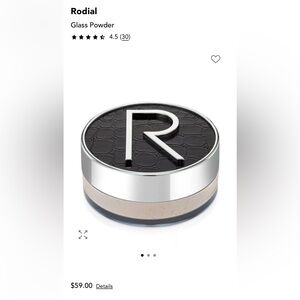 Black and Silver Round Container with R Logo